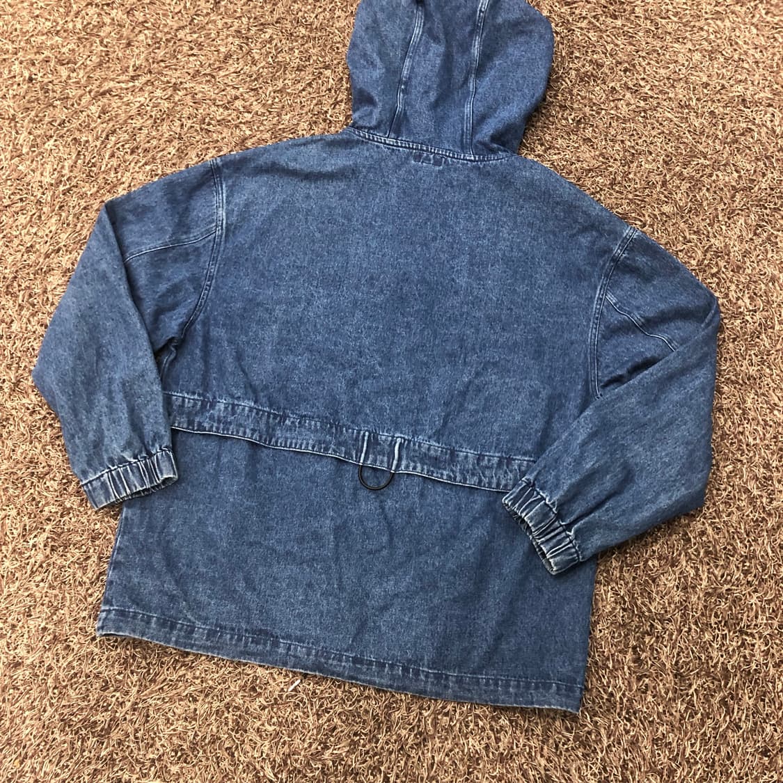XL 캉골 데님 아노락 후드 자켓 상품이미지4