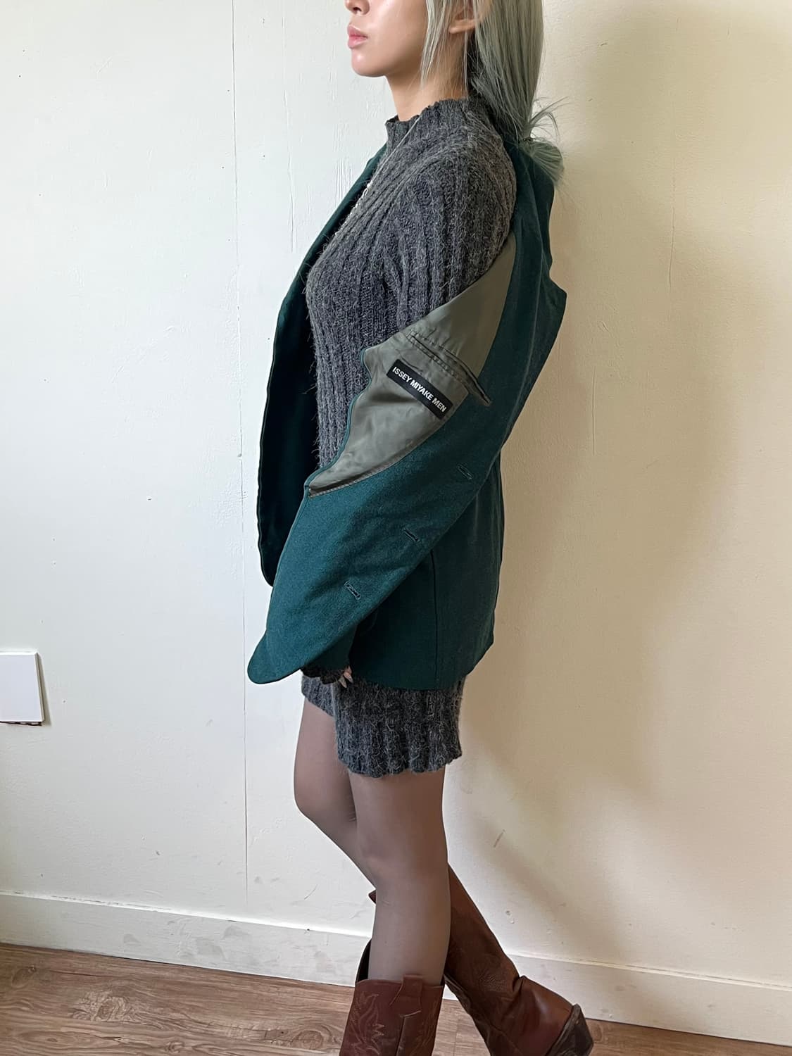 ISSEY MIYAKE MEN 올리브그린 아카이브 자켓 상품이미지7