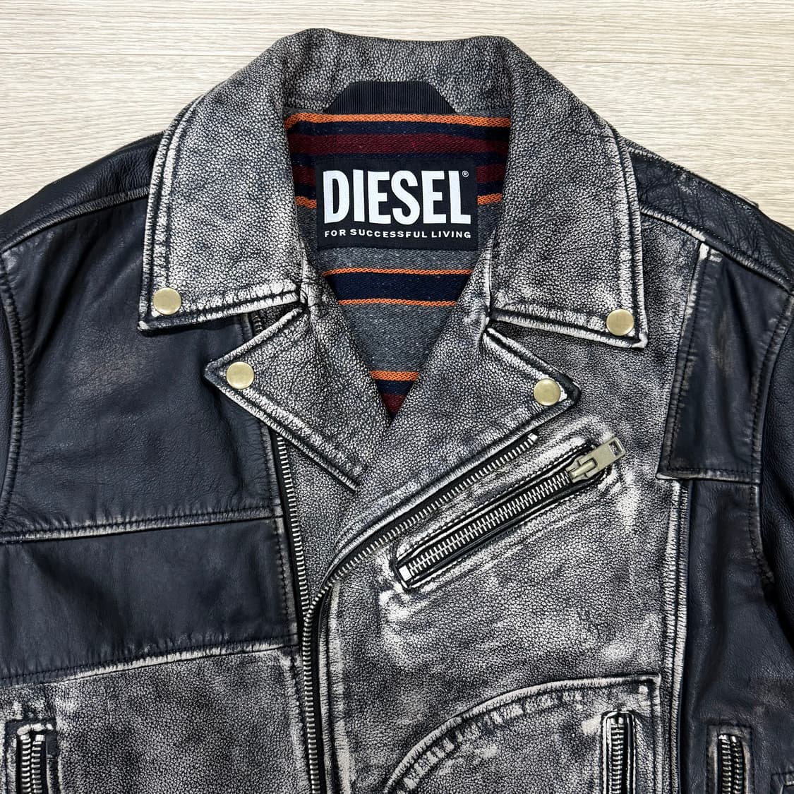디젤 conway 가죽자켓 상품이미지2