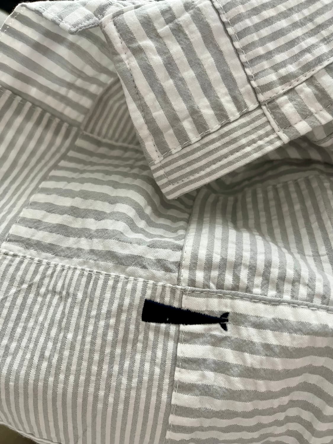 디센던트 26ss 패치 워크 셔츠 (그레이) 상품이미지1