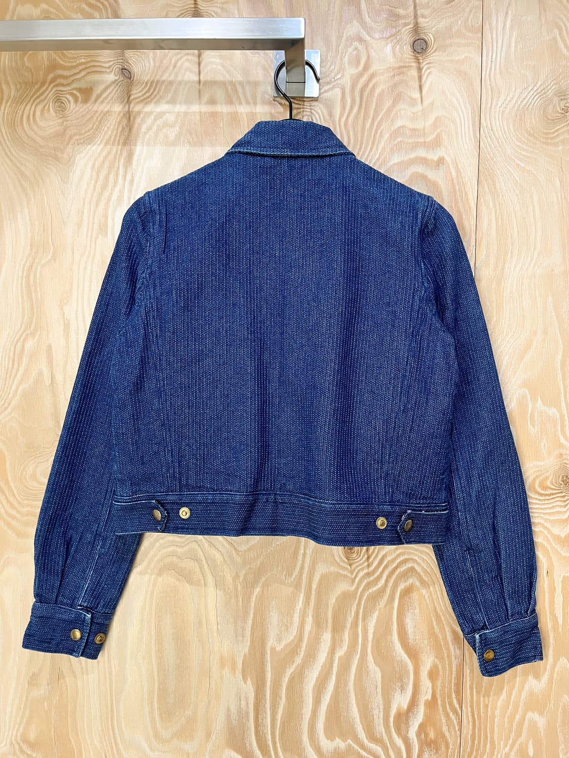 에센셜 엔트워프 인디고 데님 트러커 자켓 상품이미지4