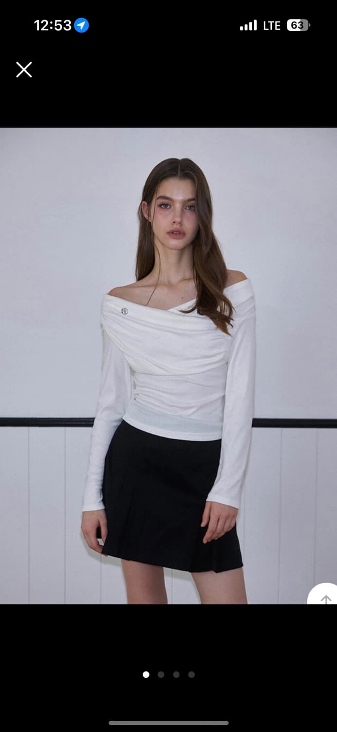 로제프란츠 오프숄더 화이트  상품이미지1