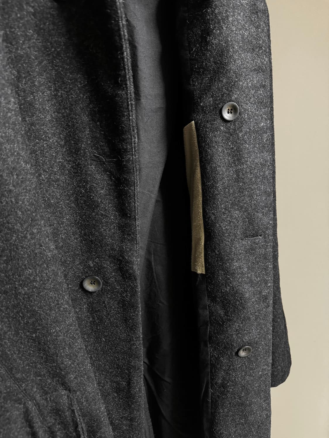 P.R.Patterson Raw Coat 상품이미지6