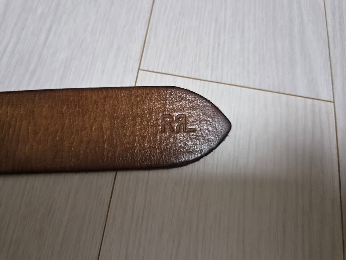 RRL 더블알엘 핸드버니시 벨트 상품이미지4