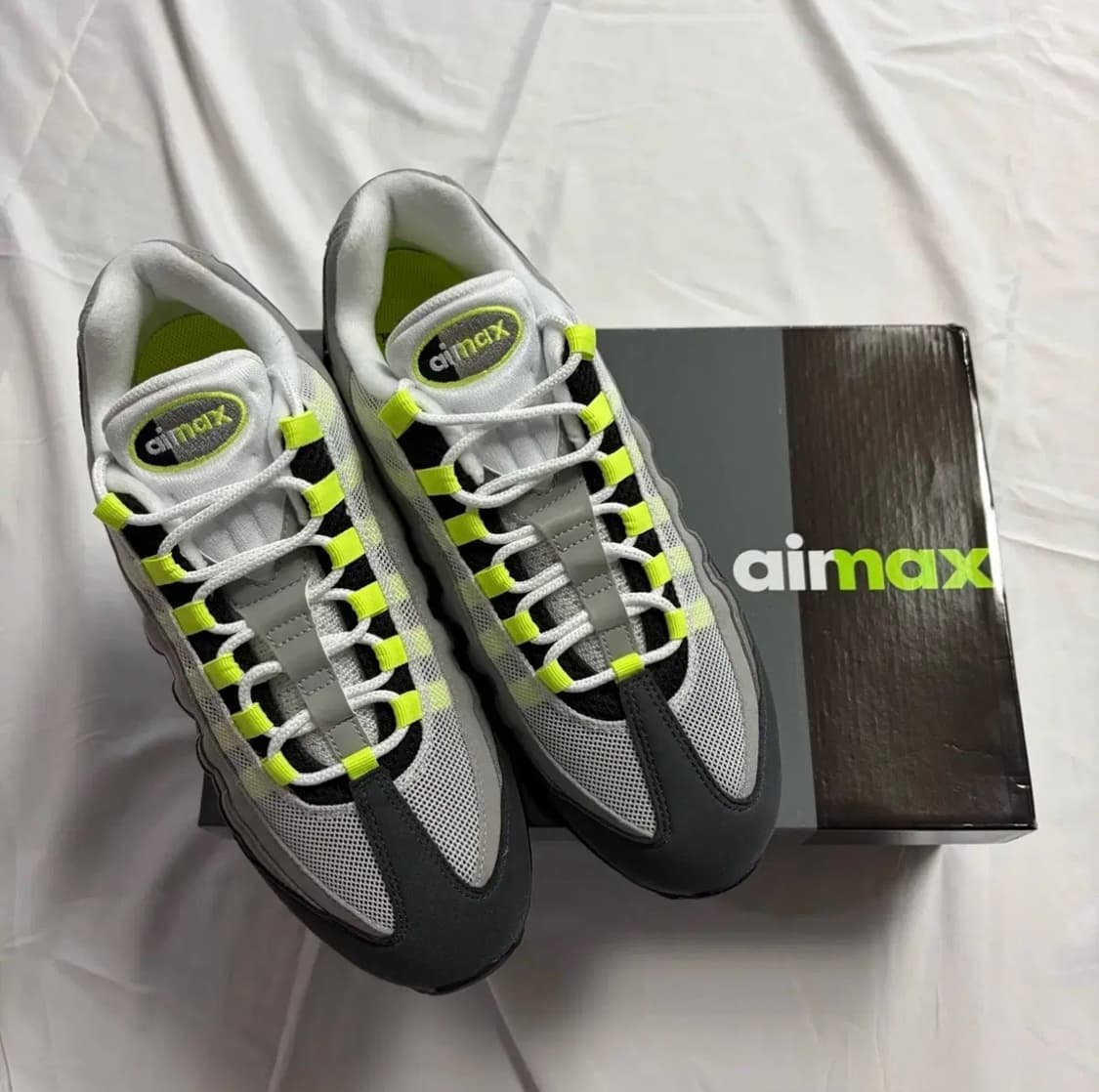 (새상품) [285] 나이키 에어맥스 95 OG 네온 2025 상품이미지1