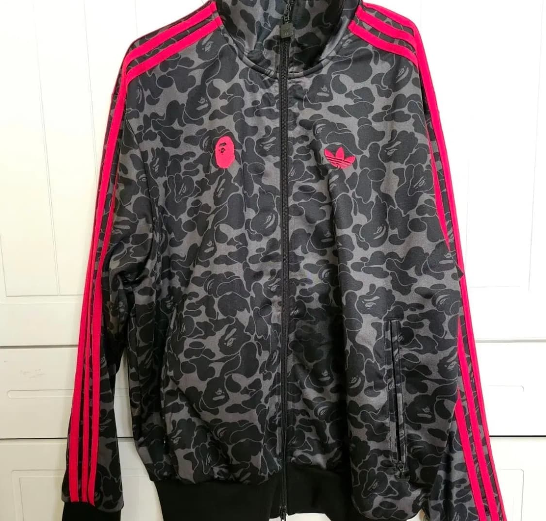 베이프 아디다스 져지 트랙탑 흑계 상품이미지1