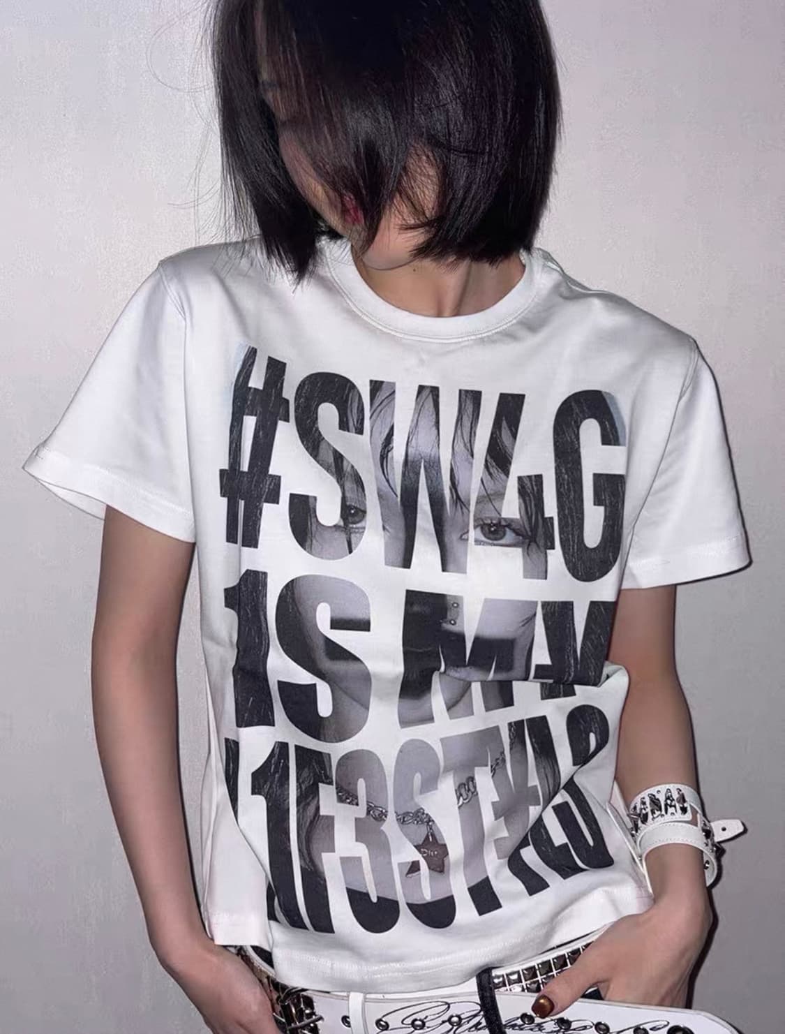 SWAG Cross Graphic Slim Tee 상품이미지4