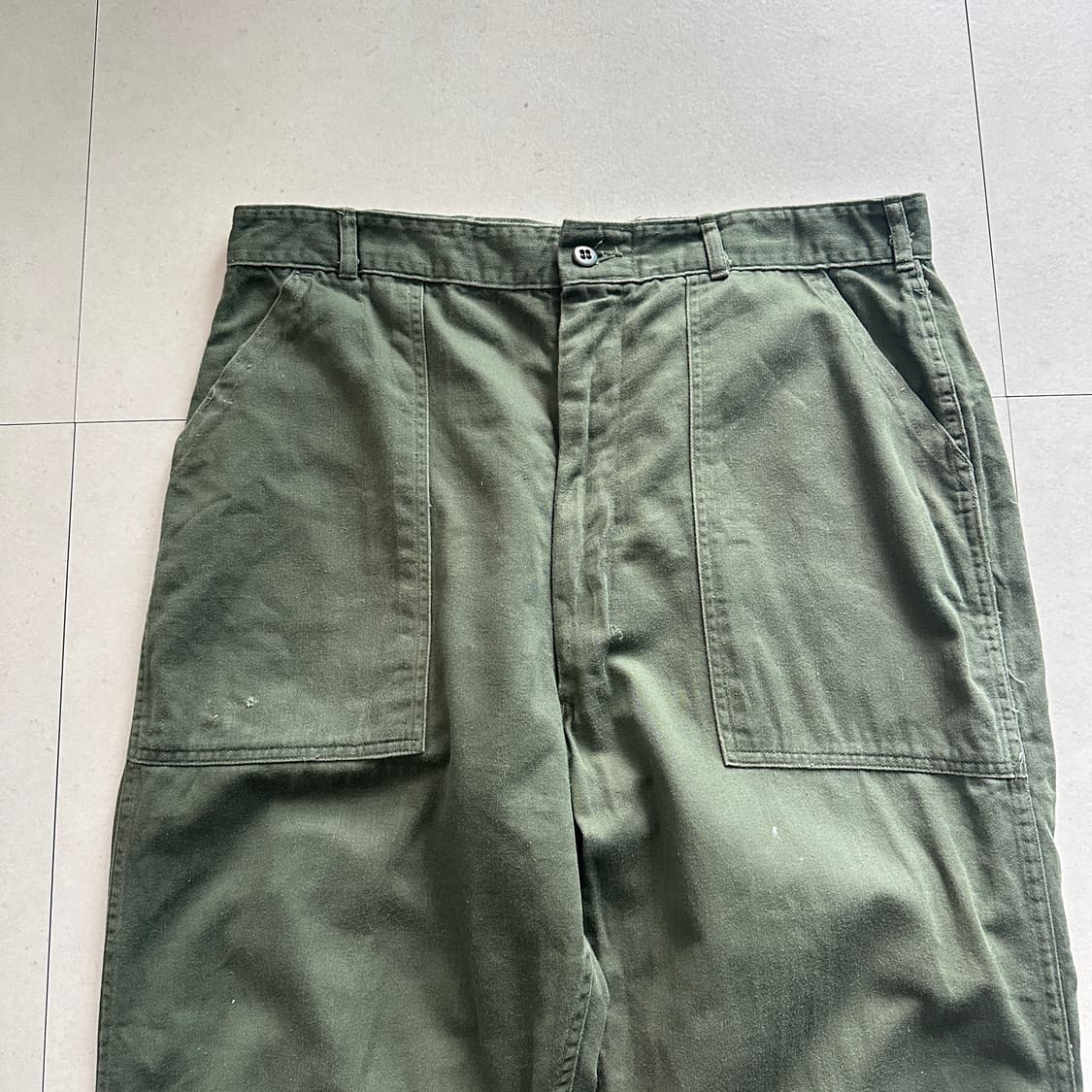[~70s] 미군 OG-107 퍼티그 팬츠 (베트남전 모델/34인치)  상품이미지2