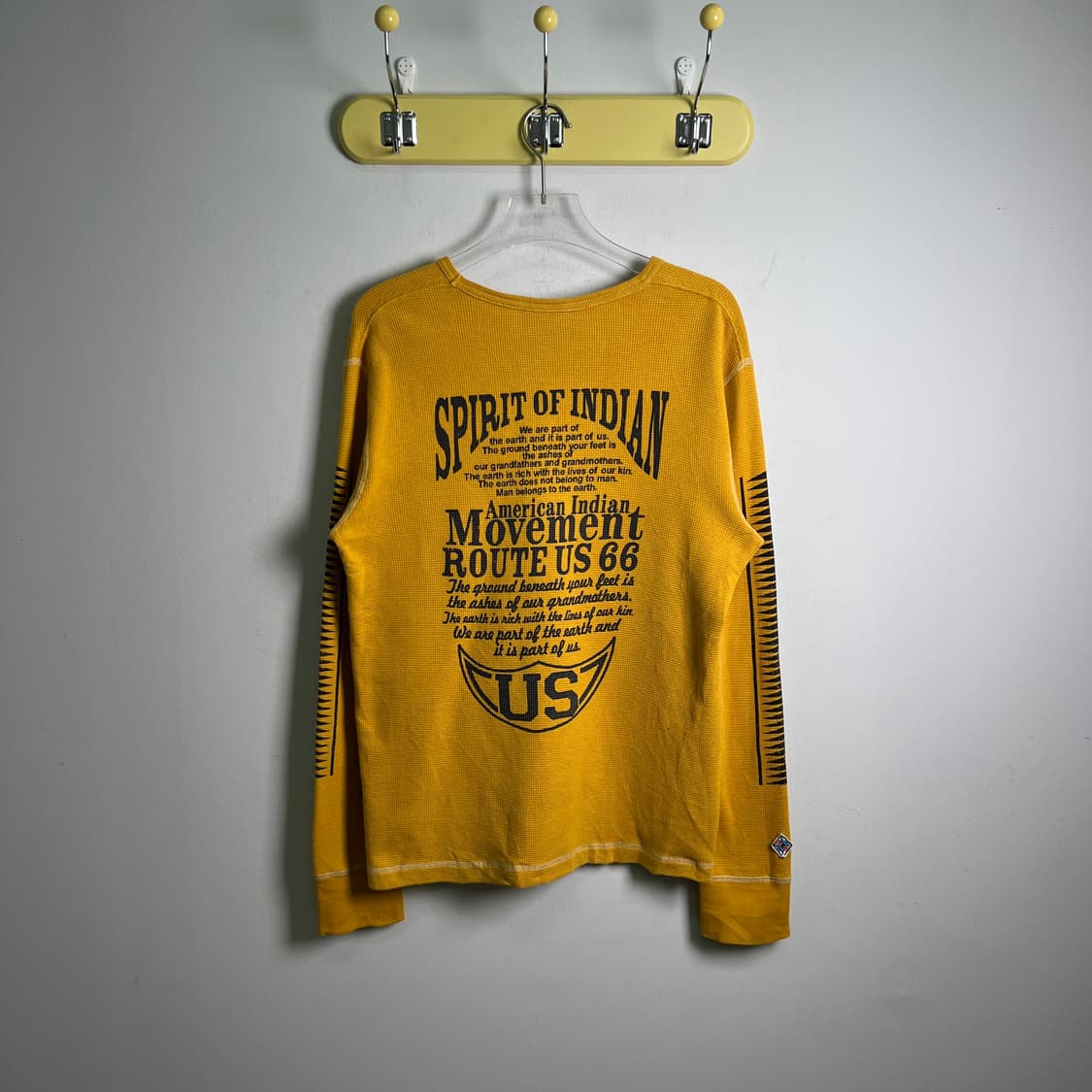 geronimo 인디언 그래픽 와플 맨투맨 L 상품이미지2