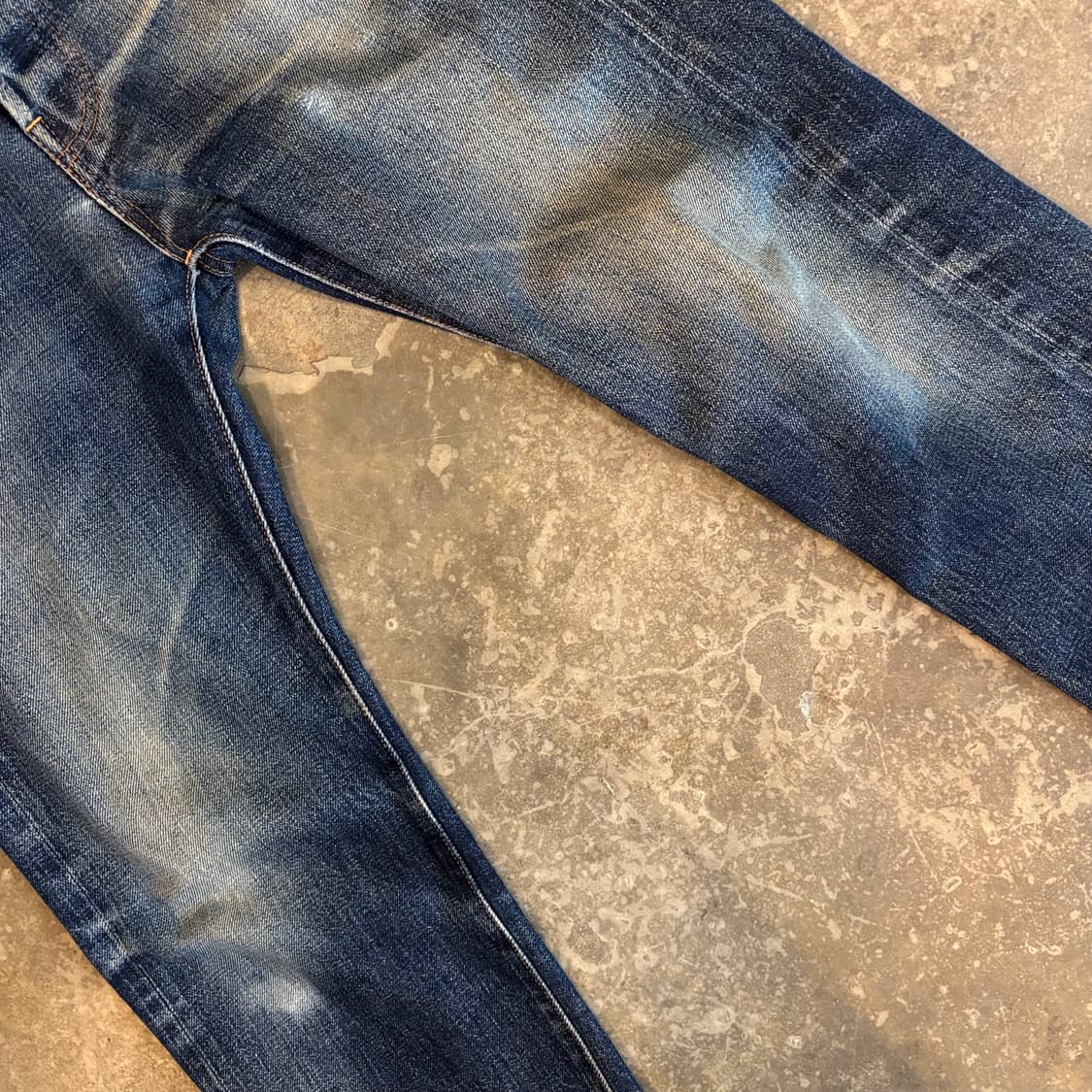 90년대 일본 드님 66타입 셀비지 데님 팬츠 상품이미지7