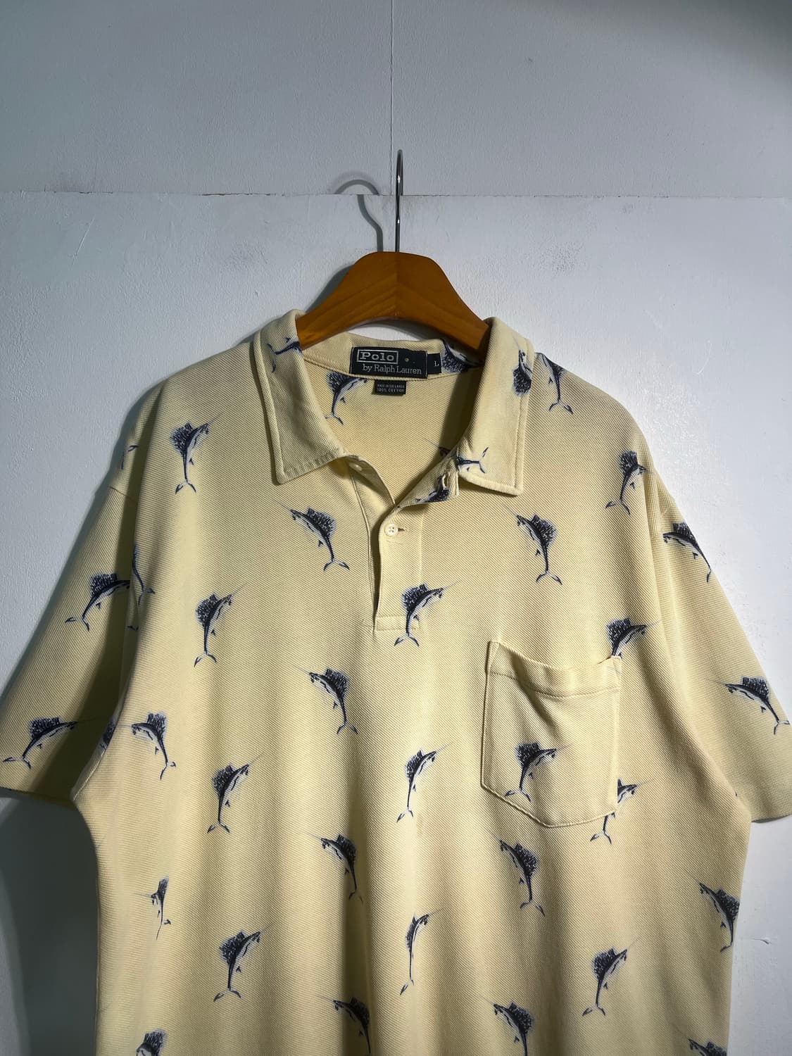 90s Polo sailfish 폴로 랄프로렌 카라티 L 상품이미지6