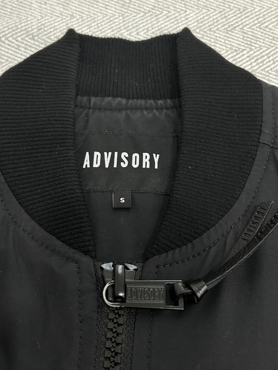 [S] 어드바이저리 블랙 롱 봄버 자켓 코트 여성 S사이즈 상품이미지4
