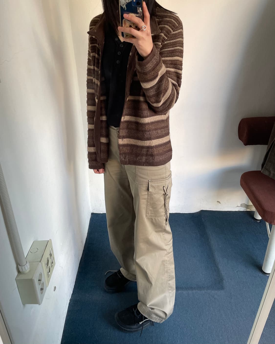 Stripe pattern cardigan 상품이미지7