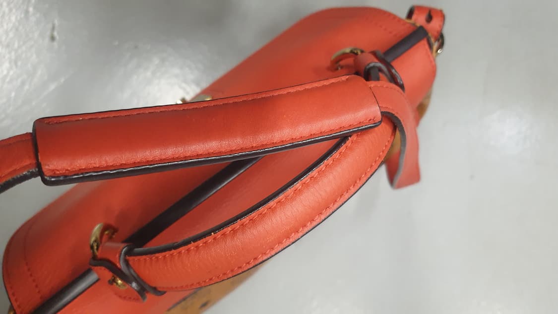 MCM 비세토스 숄더크로스백 코냑 레드 상품이미지8