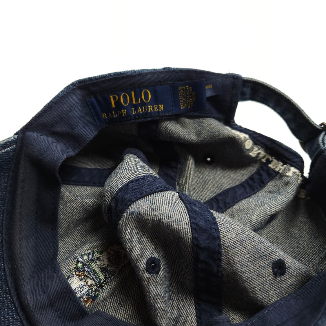 폴로 랄프로렌 폴로 베어 데님 볼캡 (OS) 상품이미지4