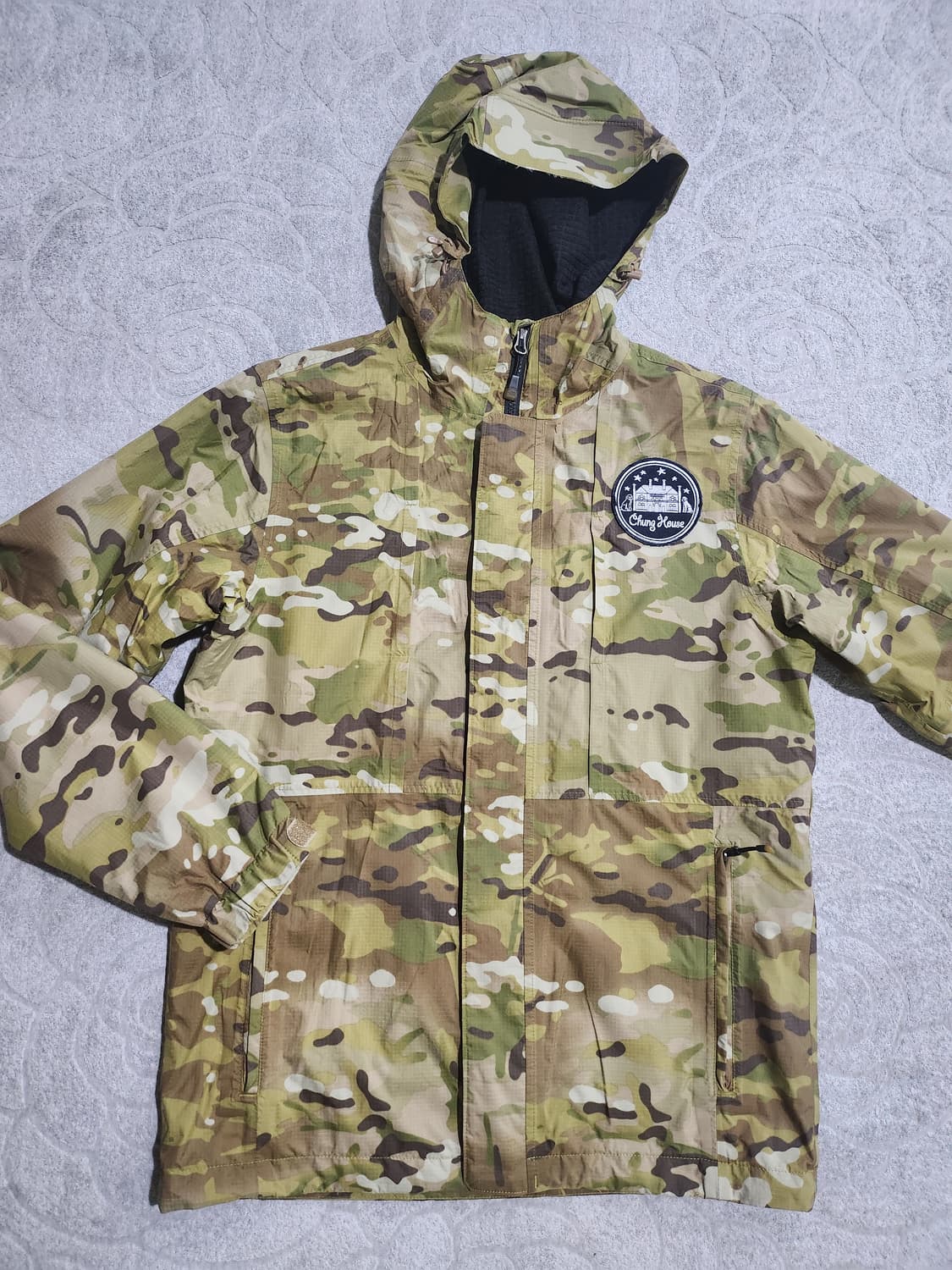 *노스페이스 카모플라주 바람막이 S 상품이미지2