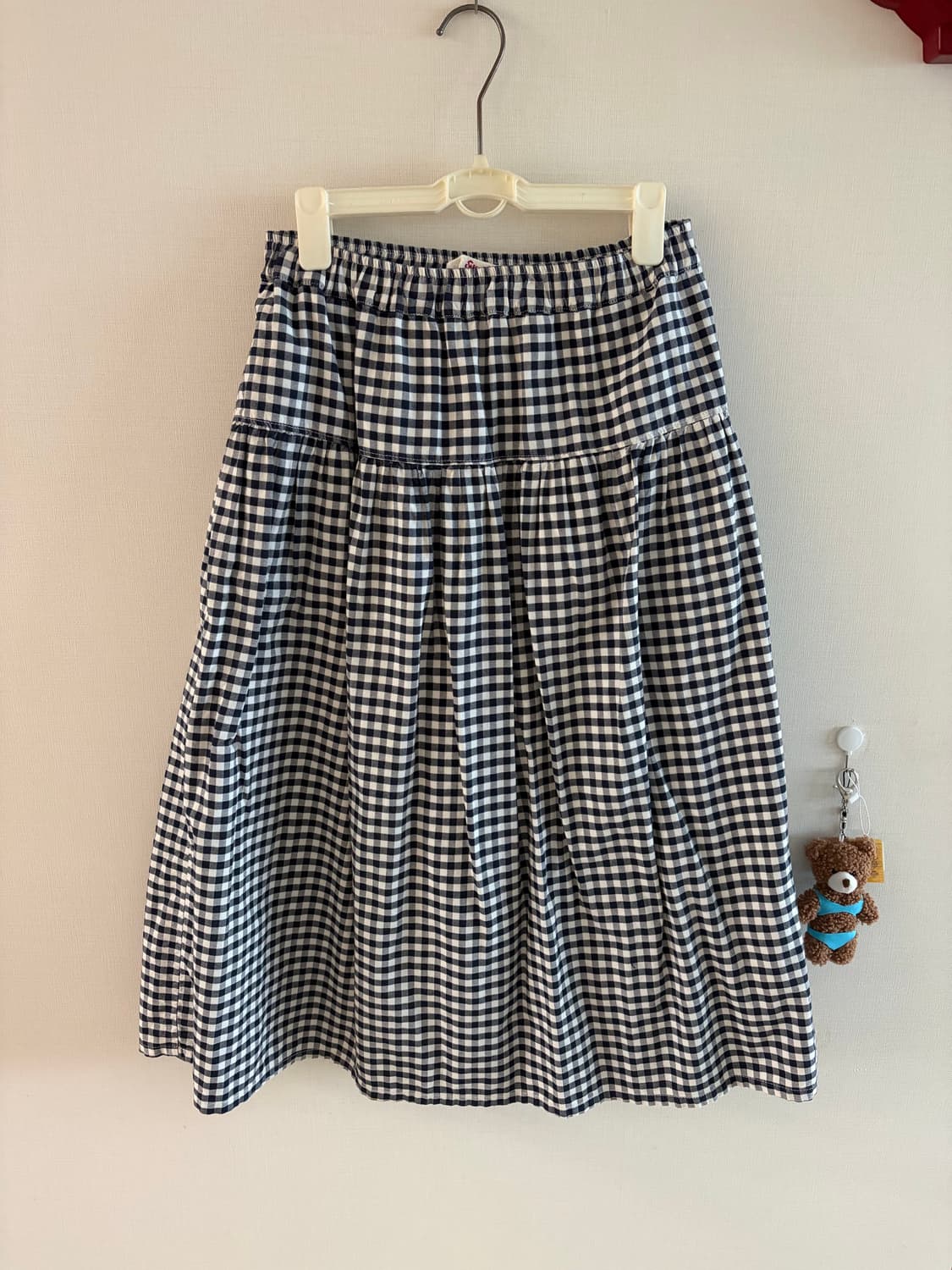 빈티지 네이비 스커트  상품이미지1