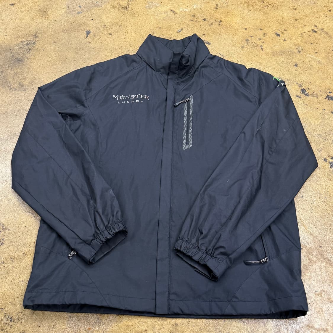[정품/L] 몬스터 에너지 블랙 바람막이 자켓 b10 상품이미지2