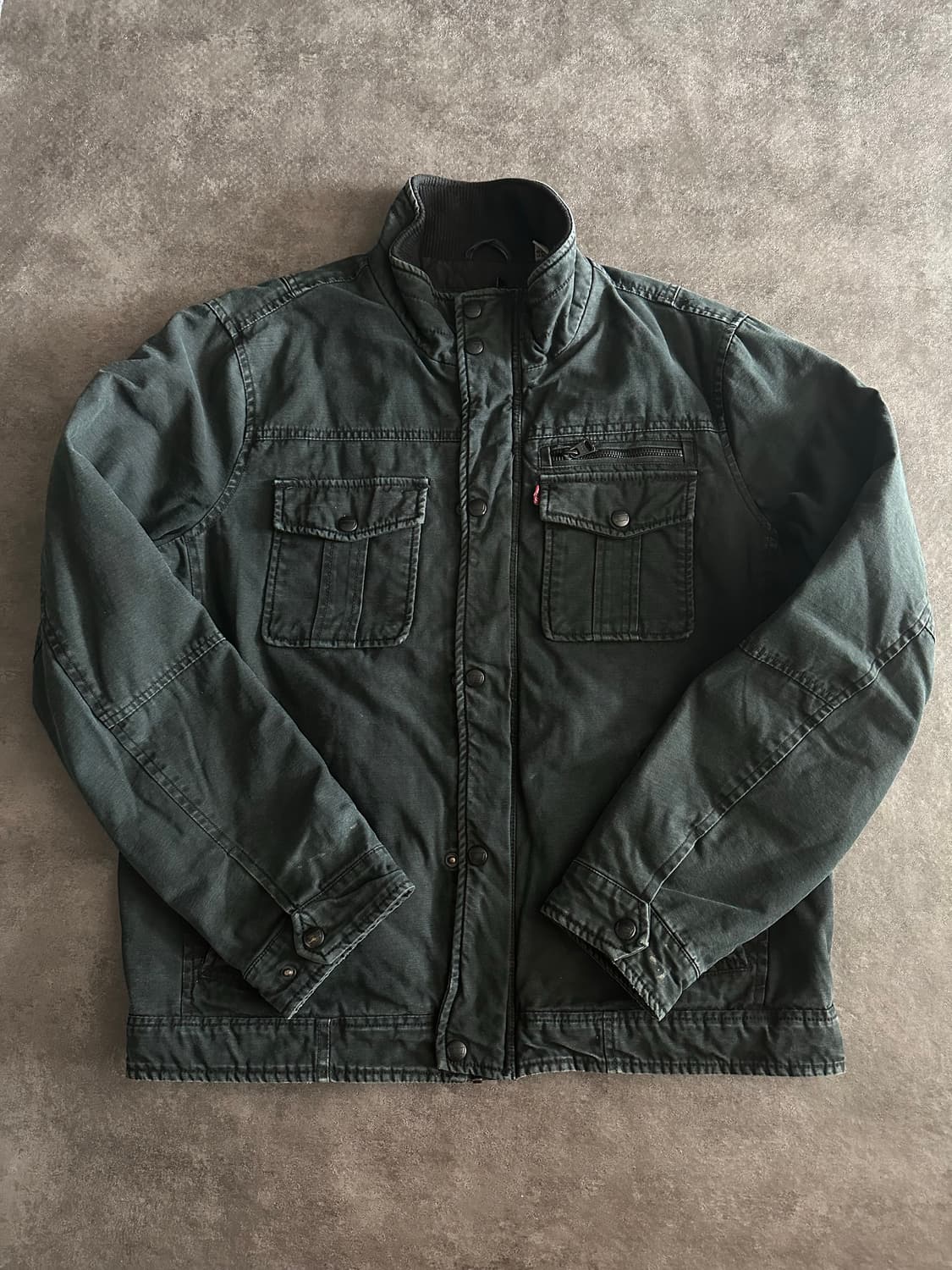 리바이스 데저트 트리커 자켓 블랙 상품이미지1