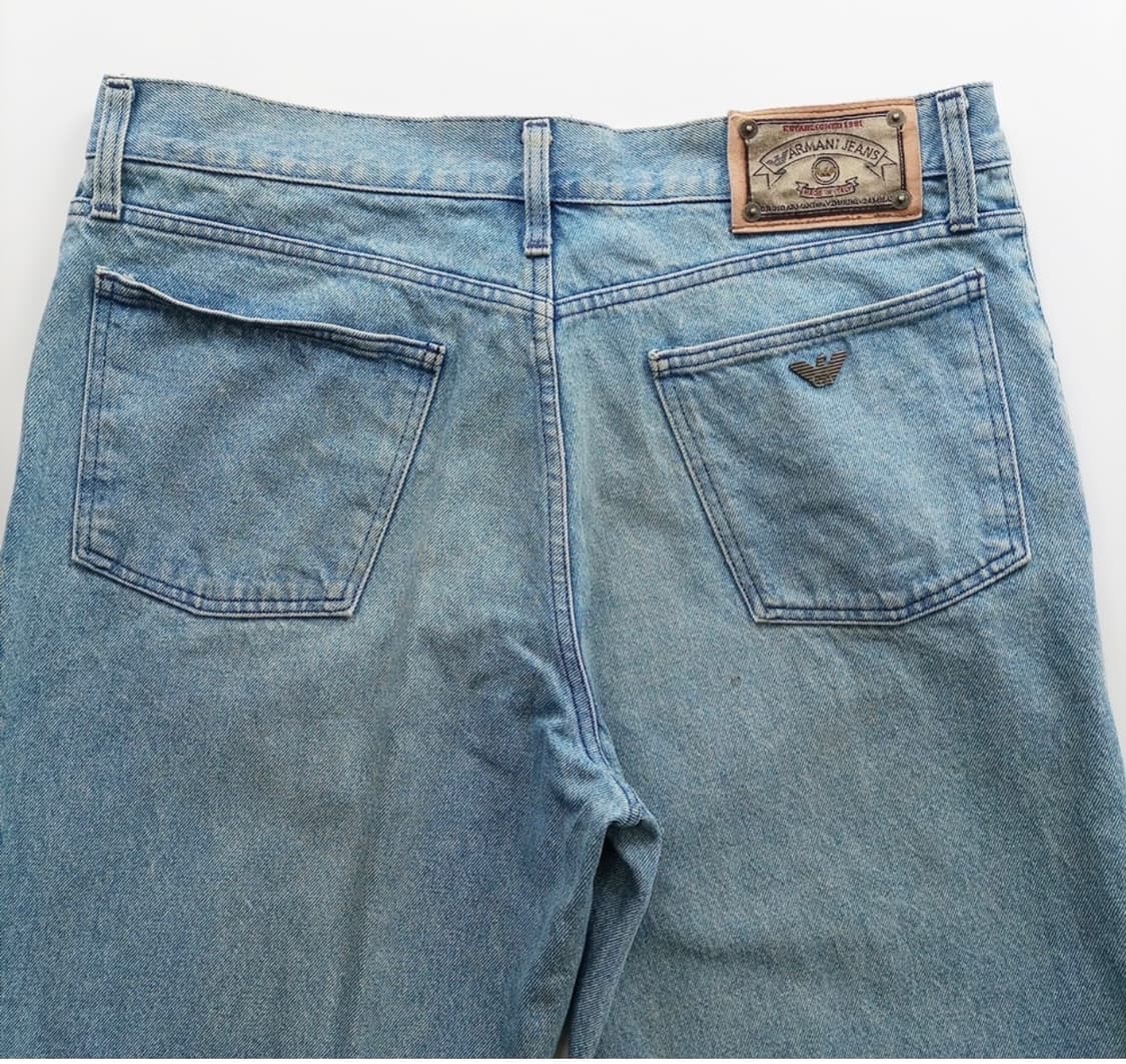 90s 아르마니진스 연청데님 36 상품이미지2