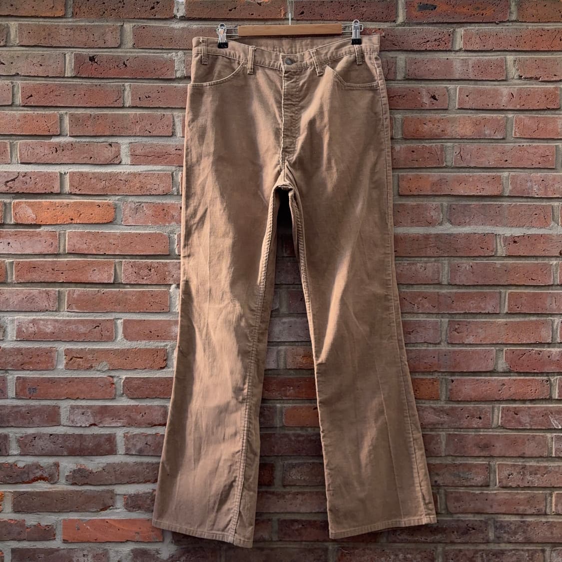 70s USA 리바이스 Levi’s 646 코듀로이 벨바텀 팬츠 상품이미지1