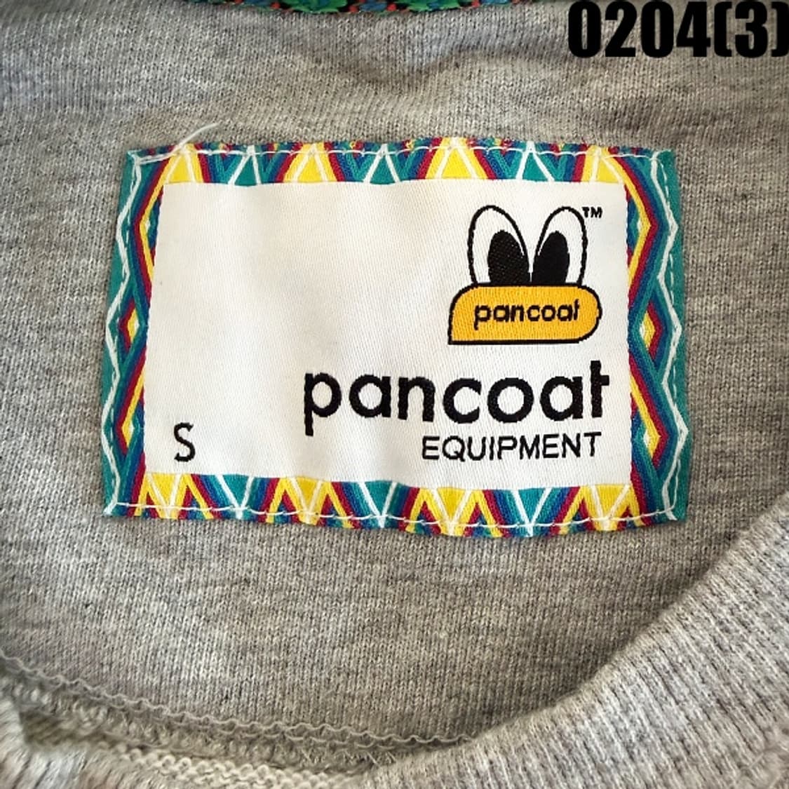 [S] 팬콧 여성 그레이 패치 디테일 맨투맨 0204(3) 상품이미지3