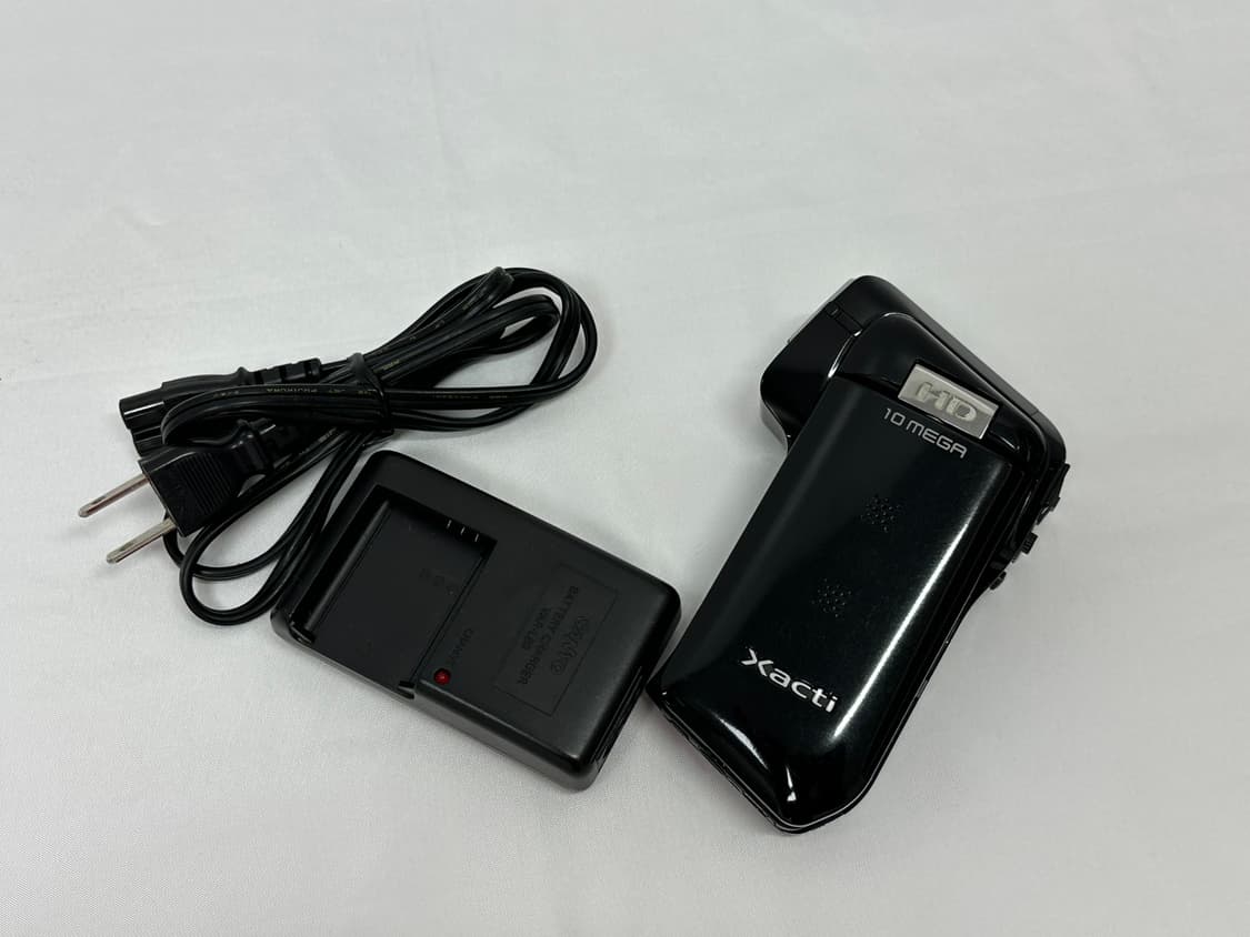 산요 작티 빈티지 캠코더 10MEGA 블랙 상품이미지9