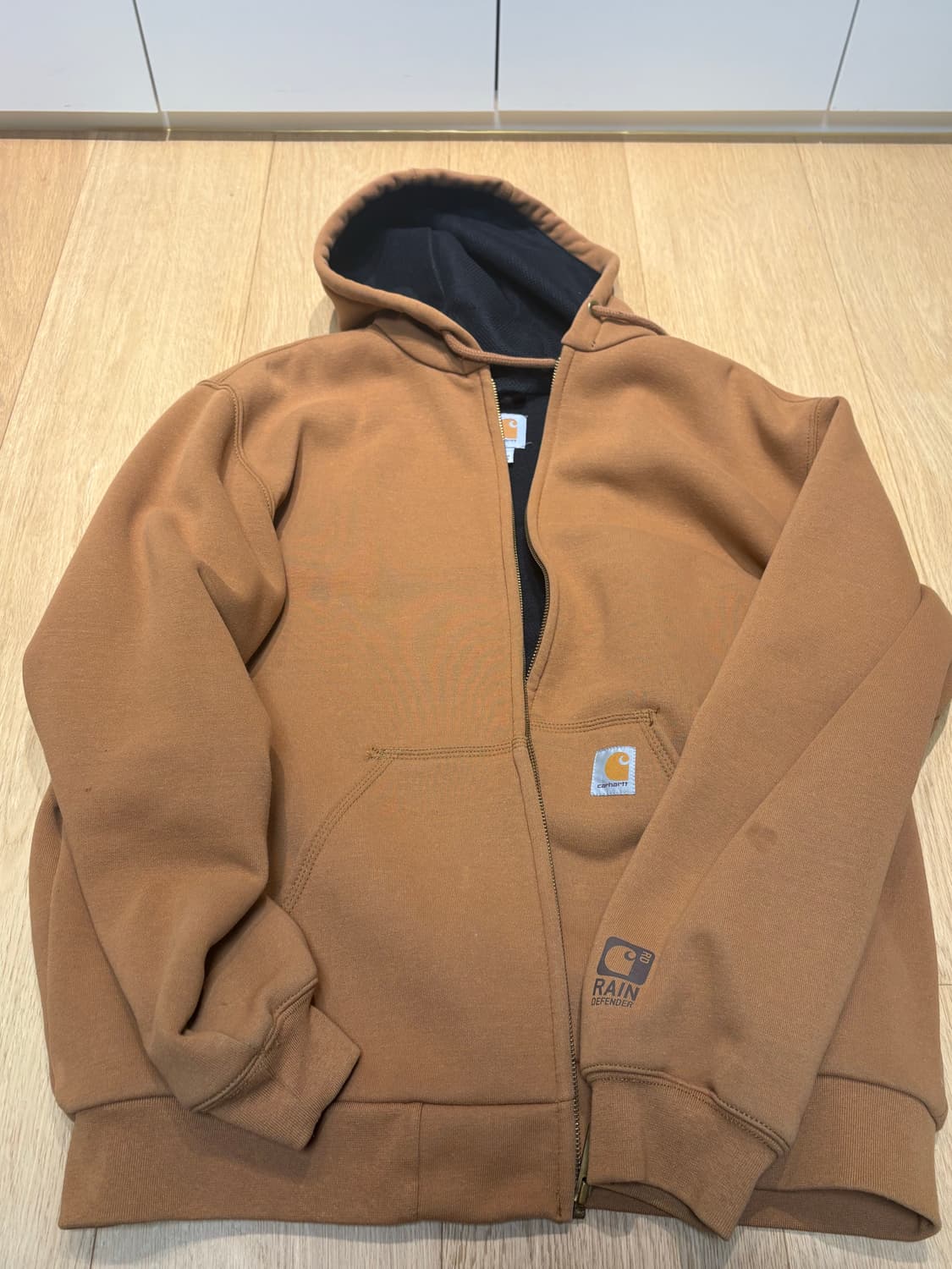 칼하트 브라운 후드집업 상품이미지1
