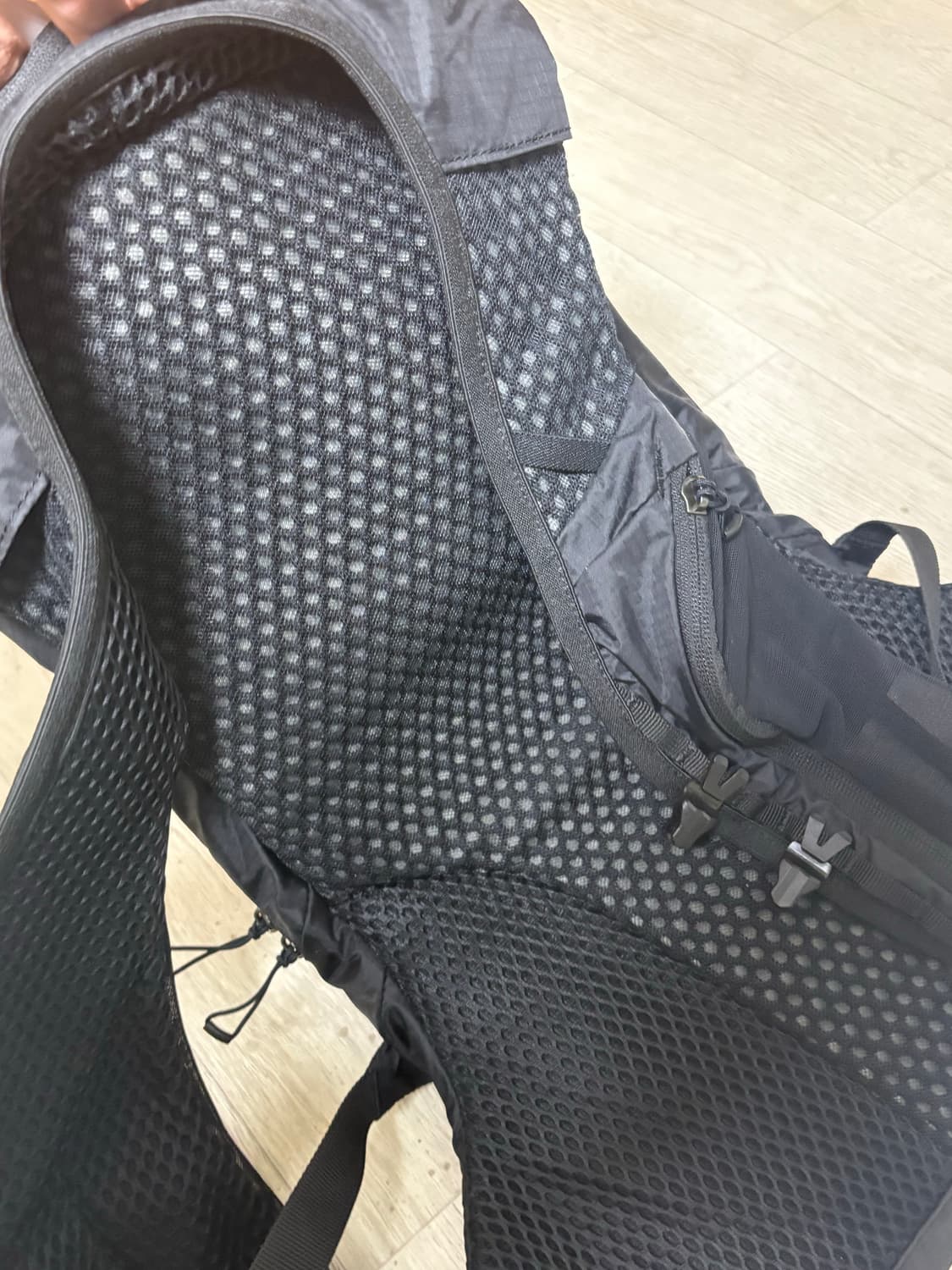 살로몬 x 메종 마르지엘라mm6 XT-15 블랙 상품이미지3