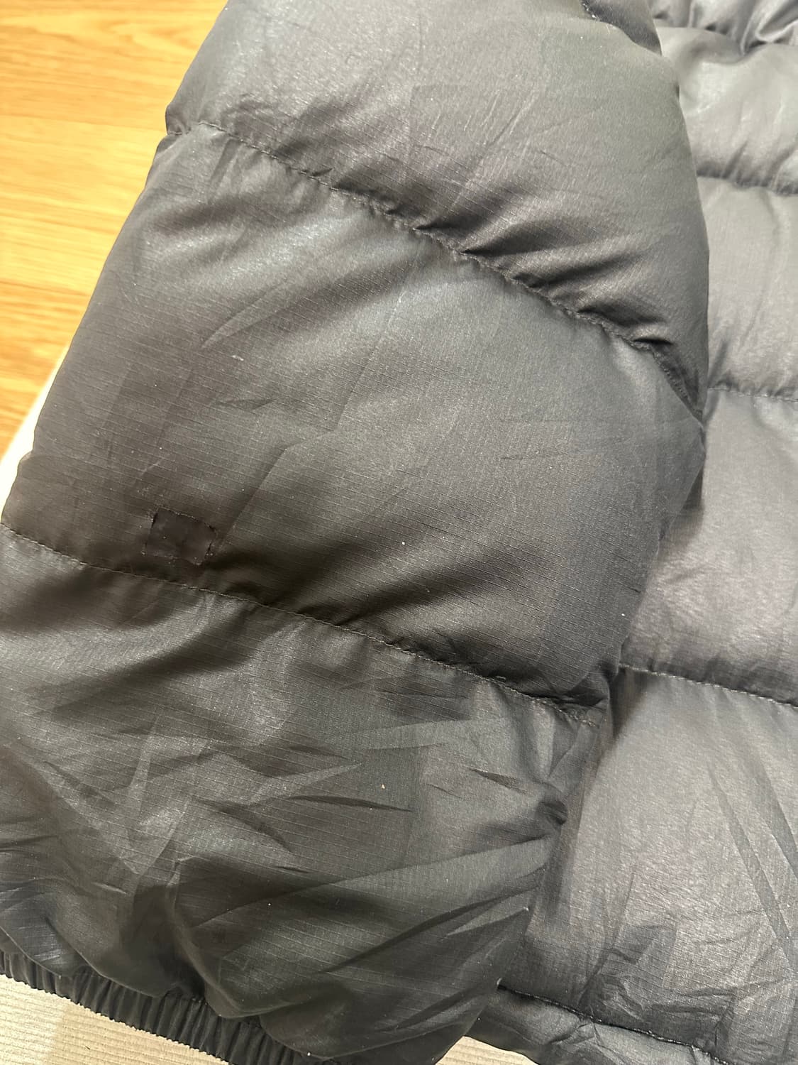 (M)00s 파타고니아 패딩 빈티지 패커블 다운 블랙 상품이미지5