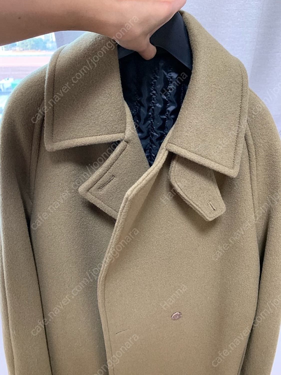 닐바이피 카멜 래글런 코트 상품이미지3