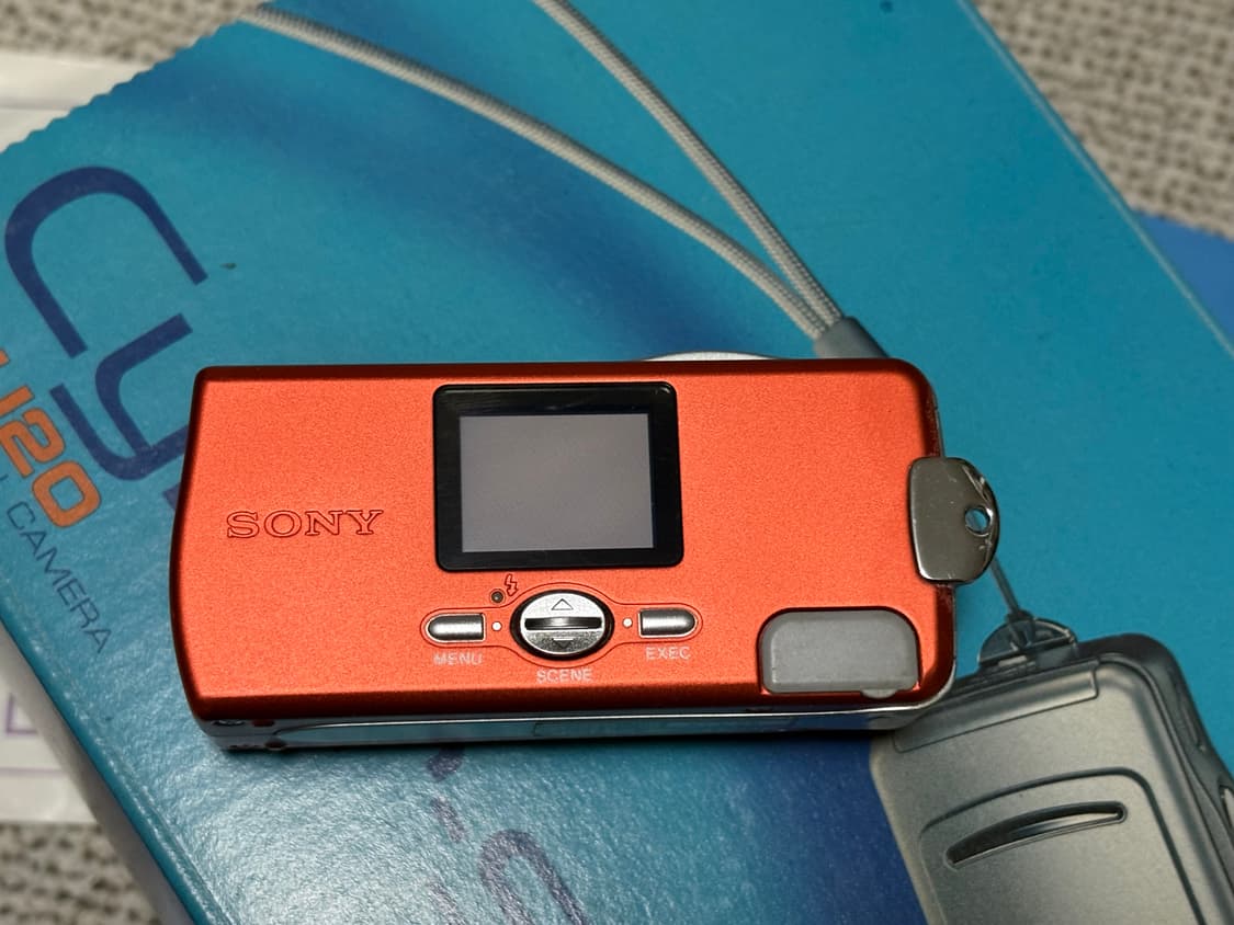 SONY CYBERSHOT DSC-U20 오렌지 소니 사이버샷 상품이미지5