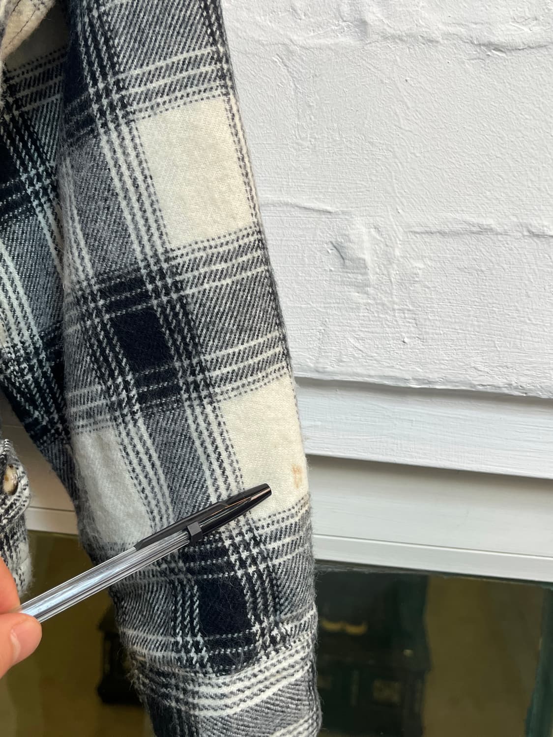 Kearney House 플란넬 울 지퍼 자켓 M 상품이미지5