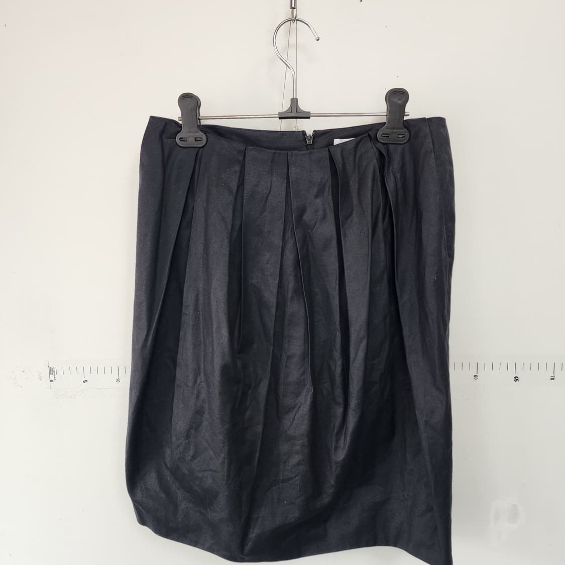 끌로에 블랙 미디 스커트 상품이미지1