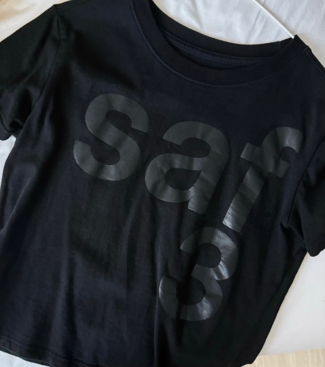 사파리스팟 1/2 반팔티 검정 상품이미지2