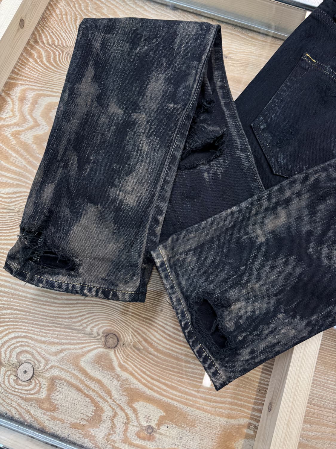 생로랑 15SS 디스트로이드 스키니 팬츠 상품이미지7