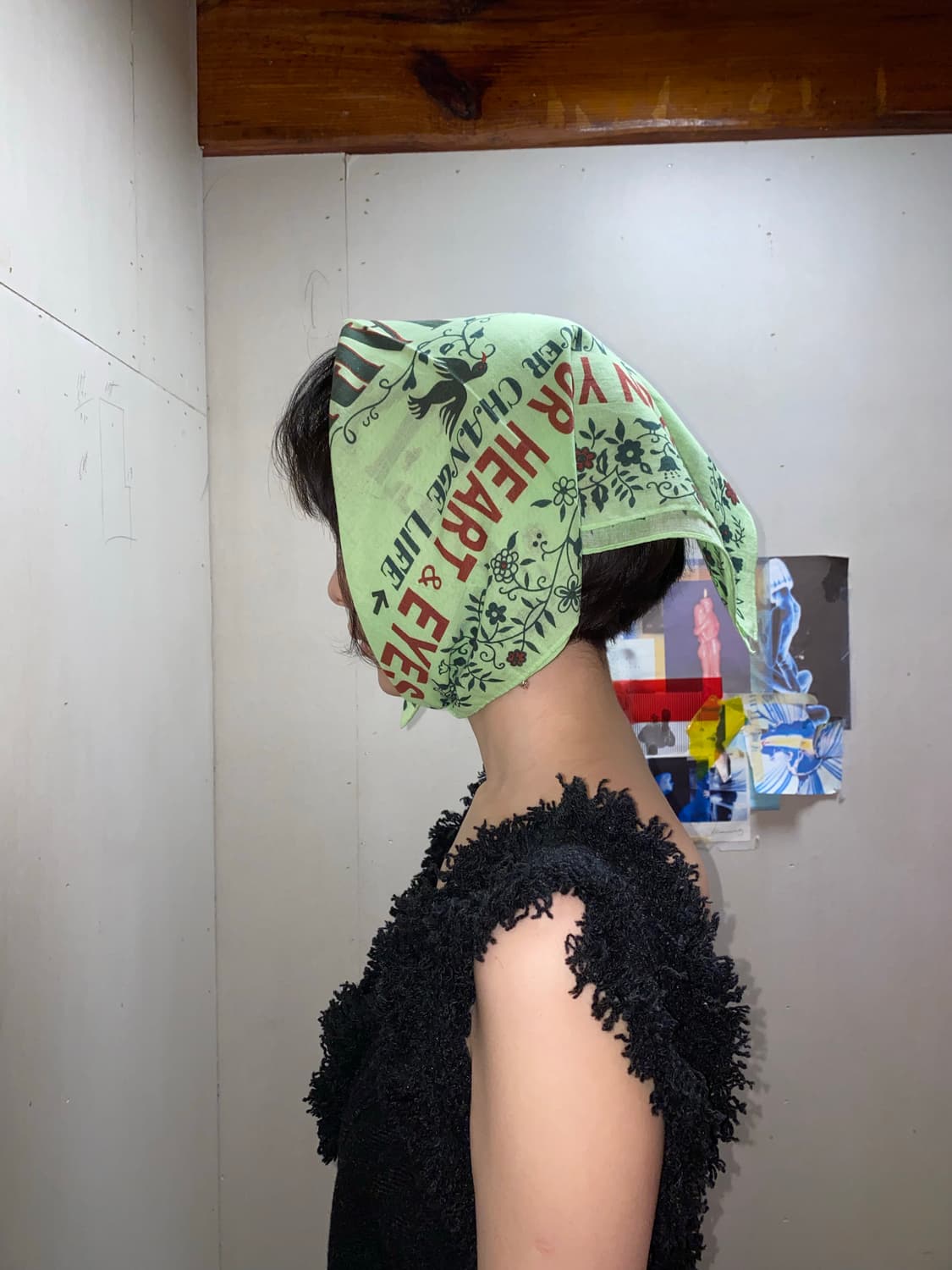 Blue Blue Japan Mother Nature 반다나 상품이미지1