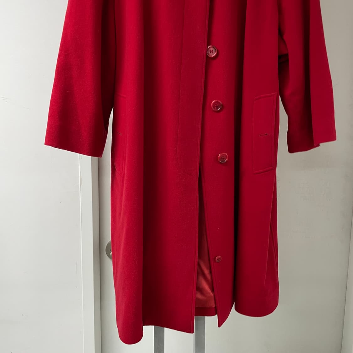 버버리 레드 코트 12(W) 상품이미지3