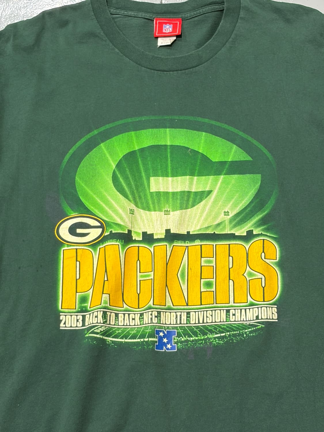 2003 NFL Green Bay Packers 빈티지 롱슬리브 상품이미지2