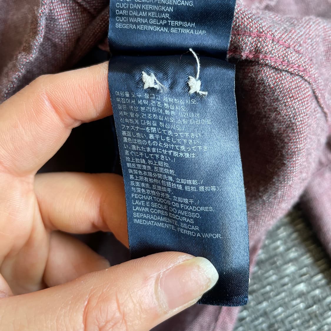 타미힐피거 뉴욕핏 원포켓 긴팔 셔츠 M 상품이미지7