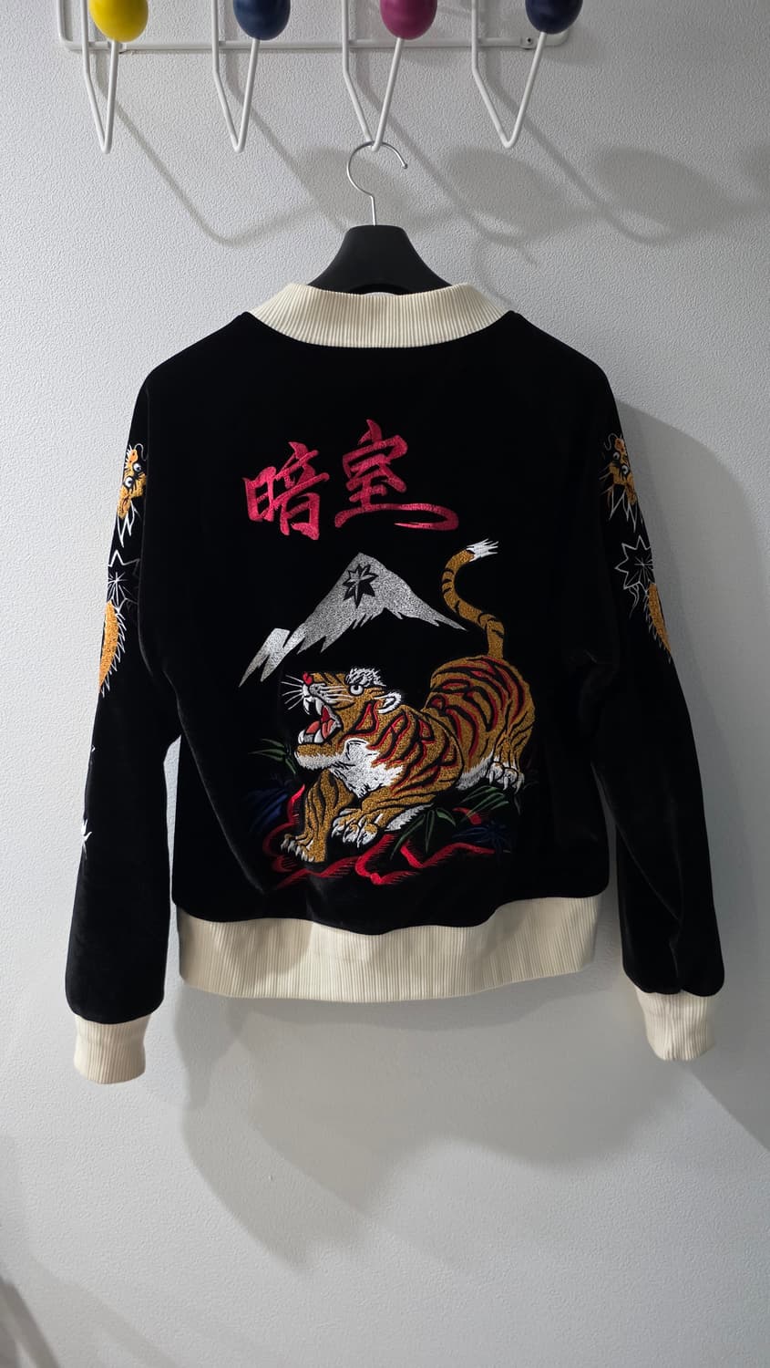 다크룸 벨벳 스카잔 리버서블 자켓 L 상품이미지2