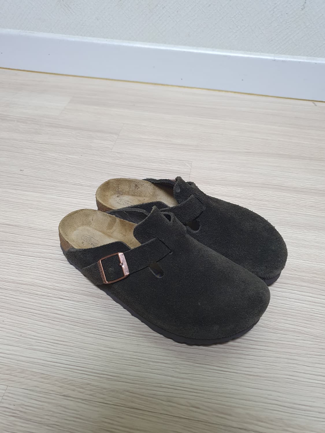 버켄스탁 보스턴 스웨이드 모카 240 상품이미지2