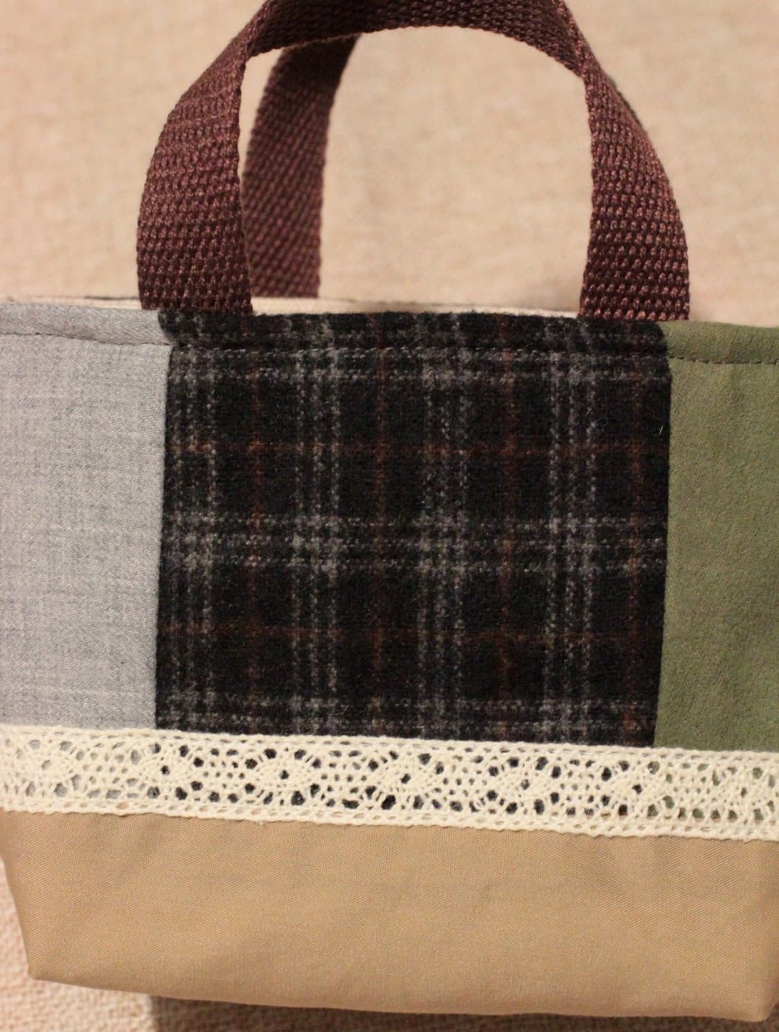 핸드메이드 빈티지 업사이클링 파우치 / 바구니 상품이미지2