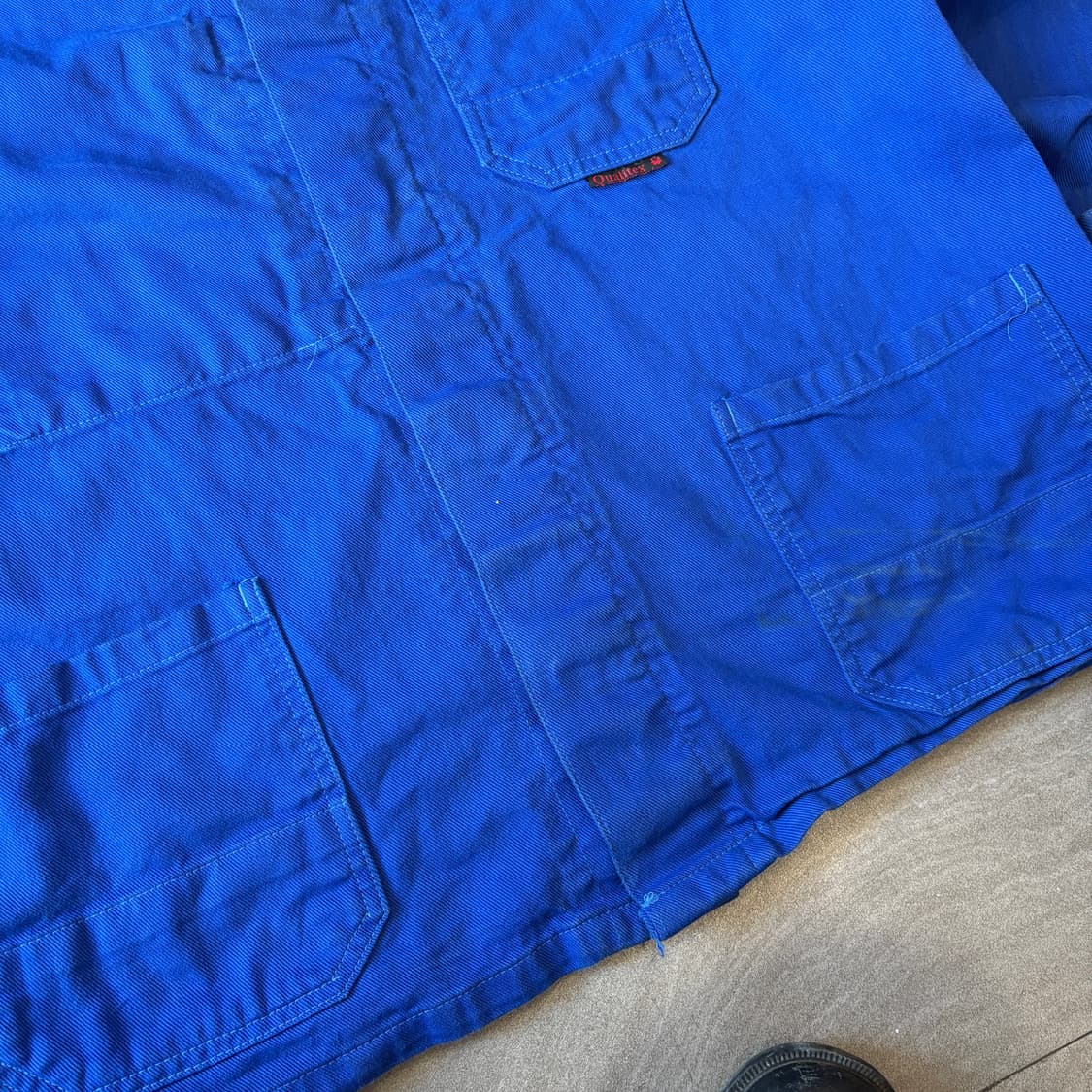 90년대 90s 빈티지 독일 생산 프렌치 워크 자켓  상품이미지6