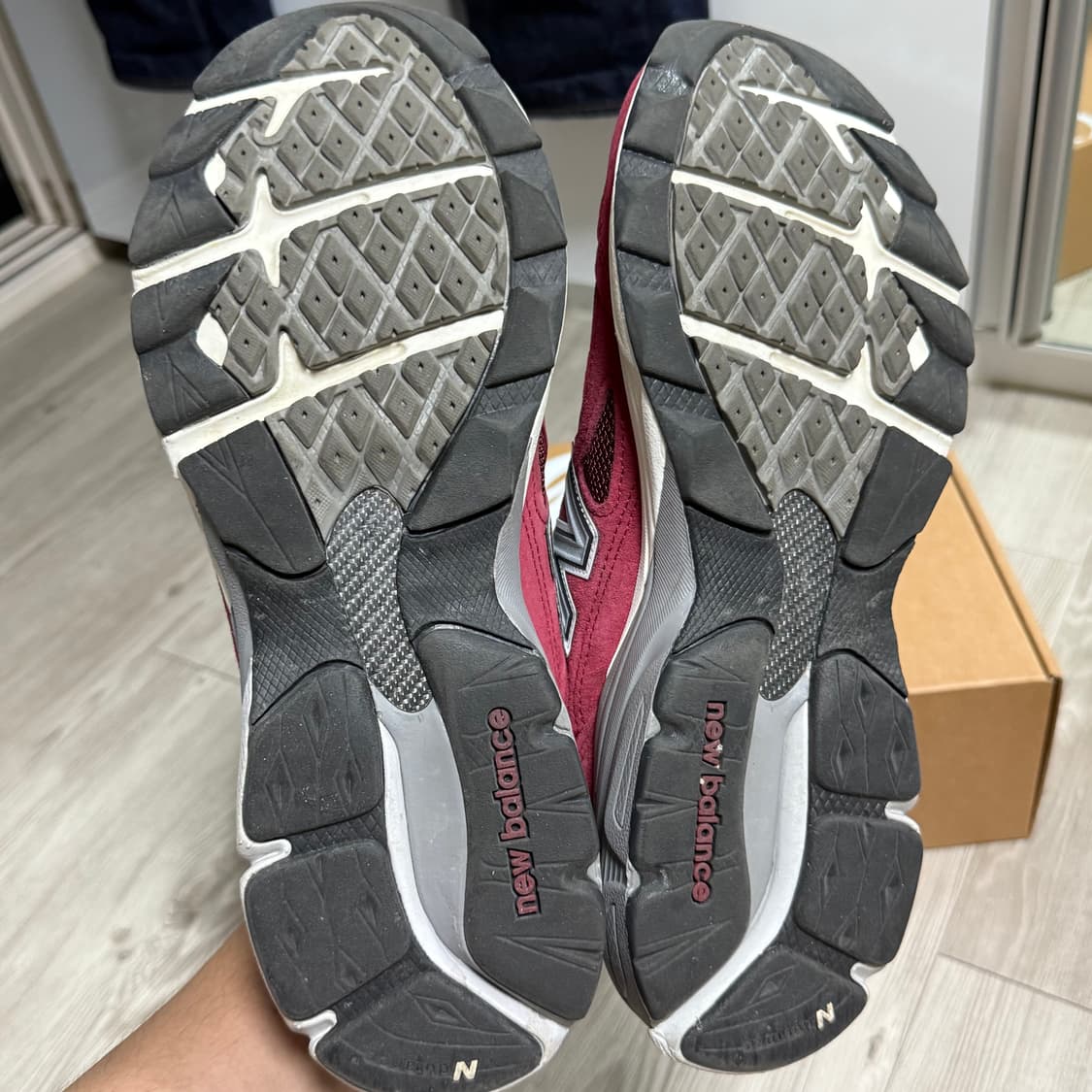 (280)뉴발란스 990v3 스칼렛 마블헤드 상품이미지5