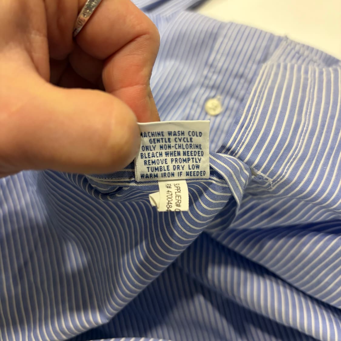 [S] 폴로 랄프로렌 스트라이프 셔츠 남방 C252 상품이미지7