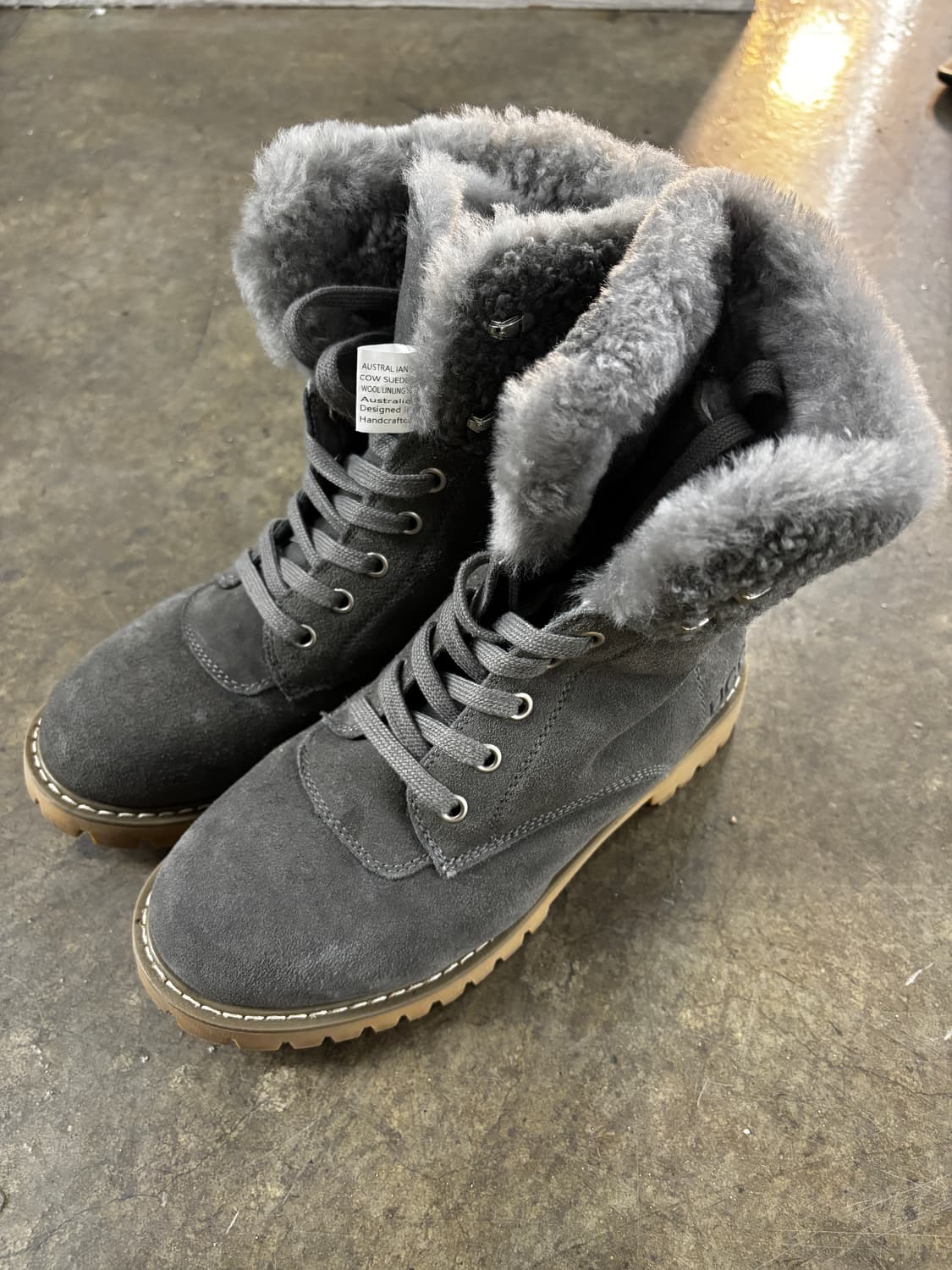 UGG 워커 털 부츠 38 (한국사이즈245) 상품이미지3