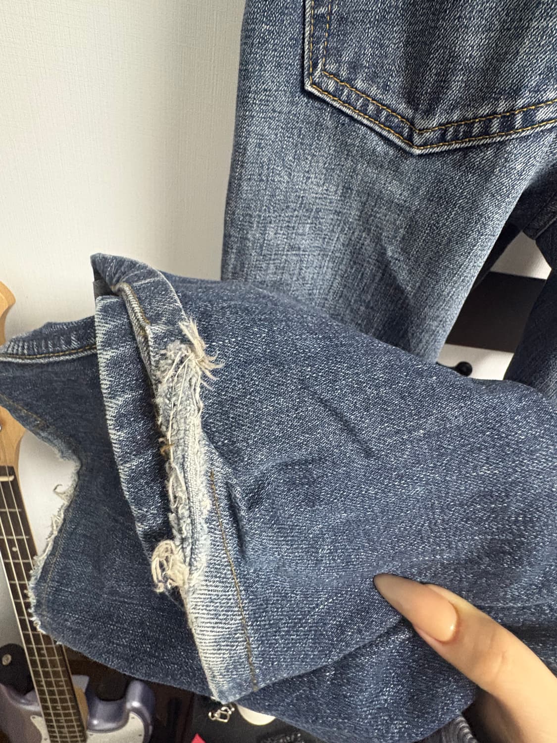 리바이스 빈티지 부츠컷 진 28 상품이미지3