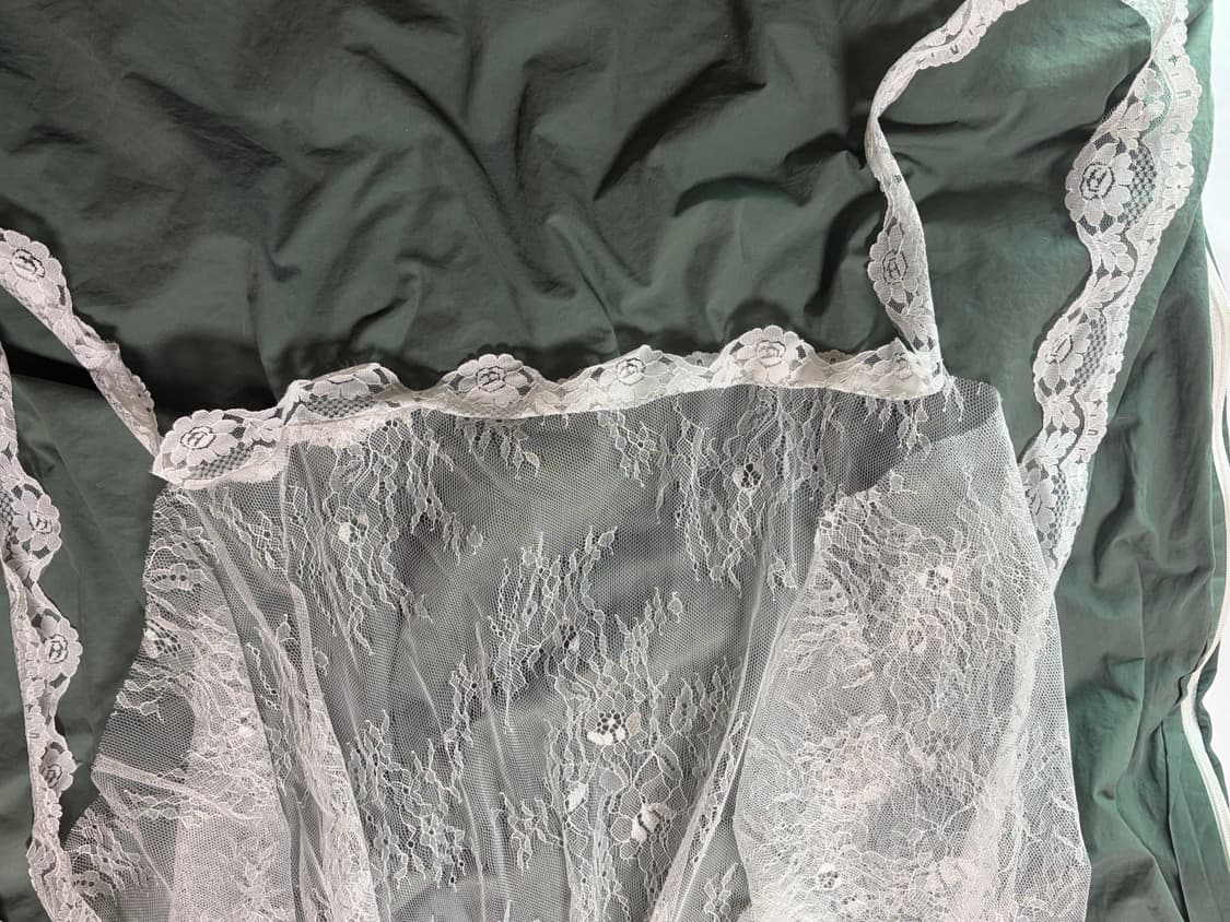 포지베일 FLORAL LACE CAP VEIL 상품이미지4