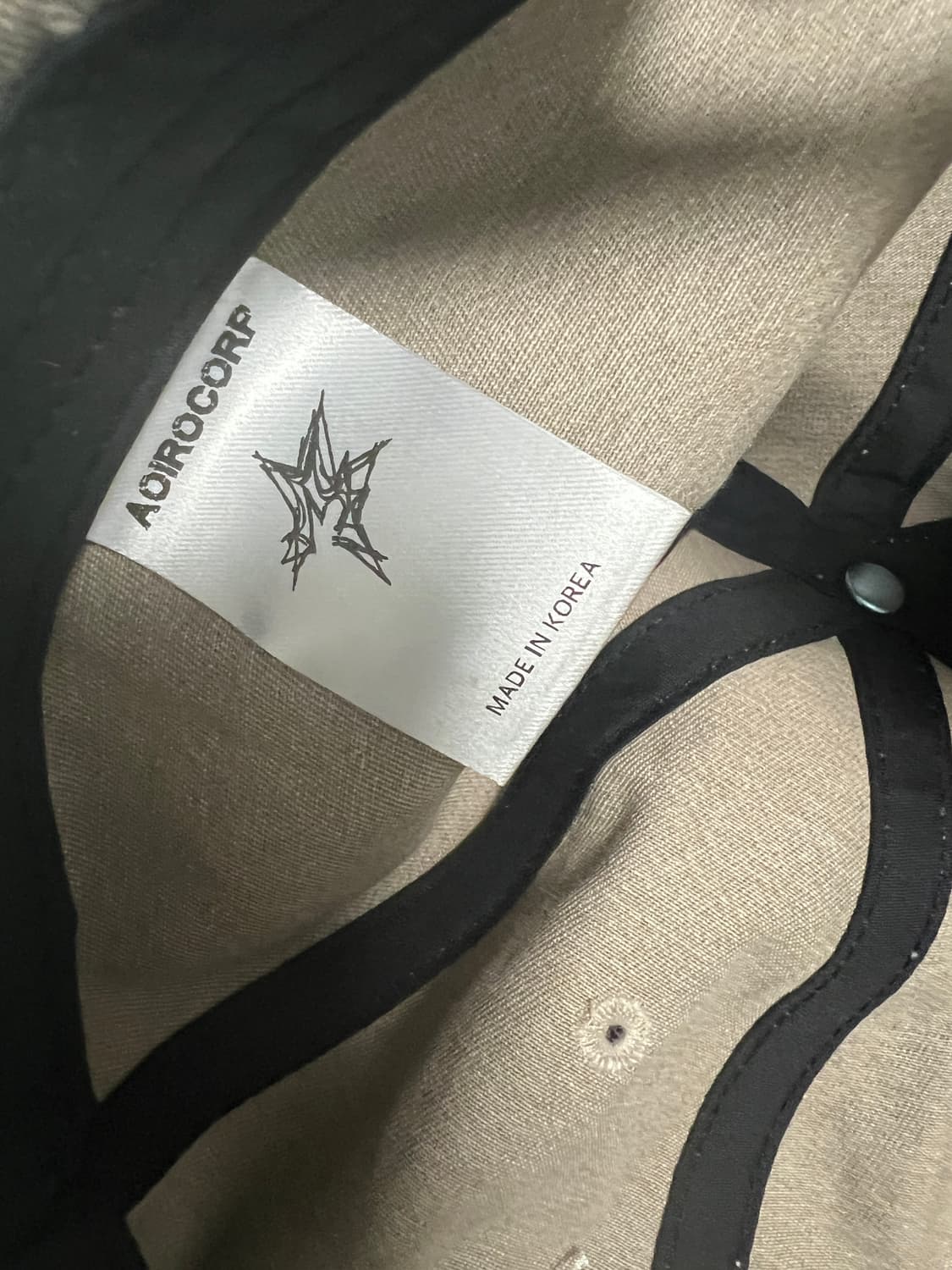 아오이로 6패널 A/N 캡 샌드 상품이미지2